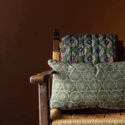 Blooming Flower Lumbar Pillow