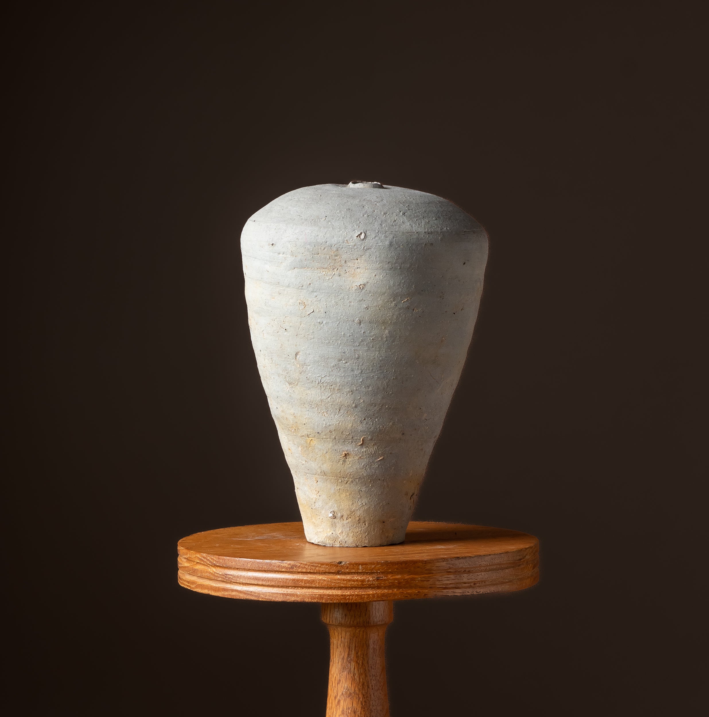 Unglazed West Indies Conical Vase