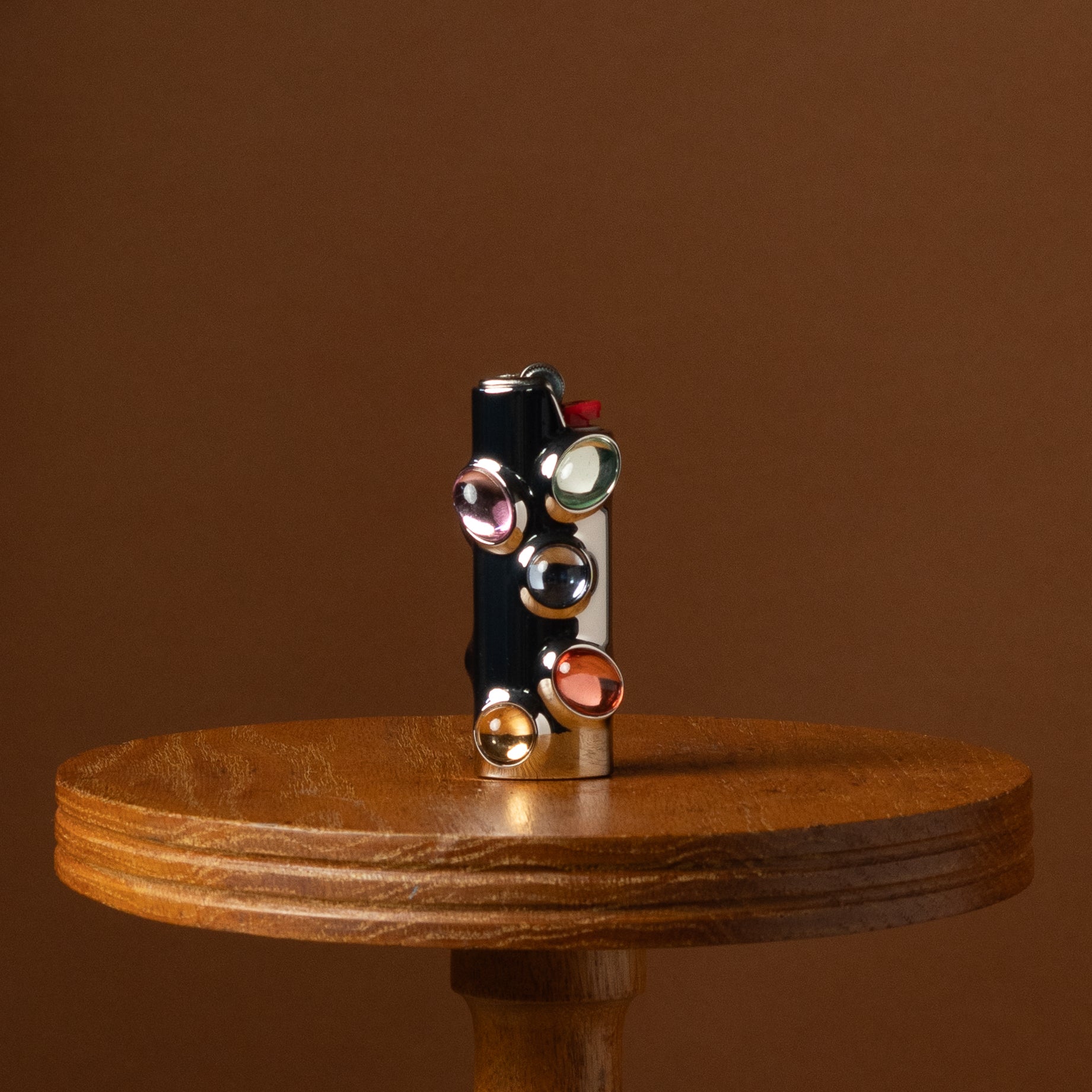 Multi Stone Gemstoned Lighter Case
