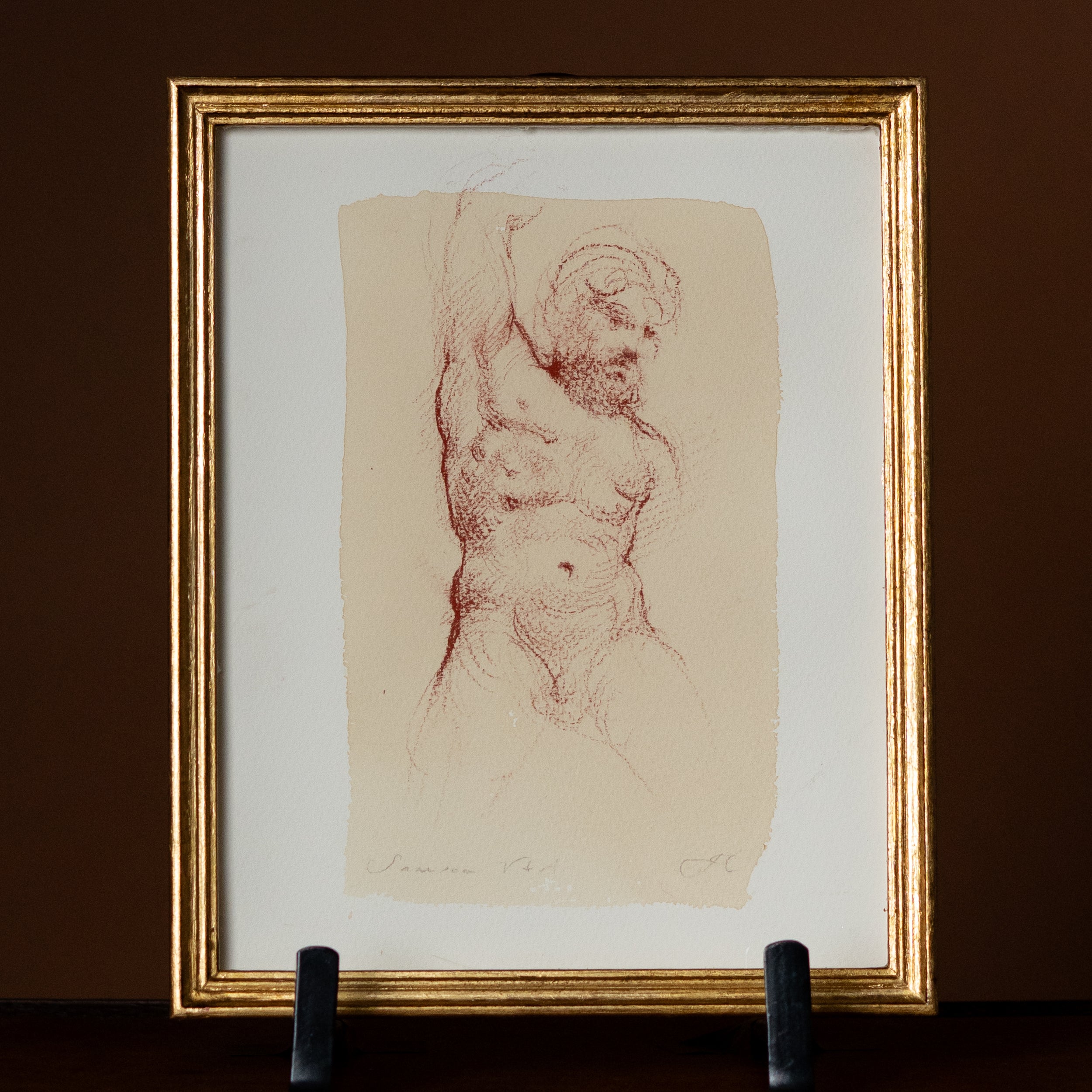 Samson at Victoria & Albert Museum by Jill Hooper