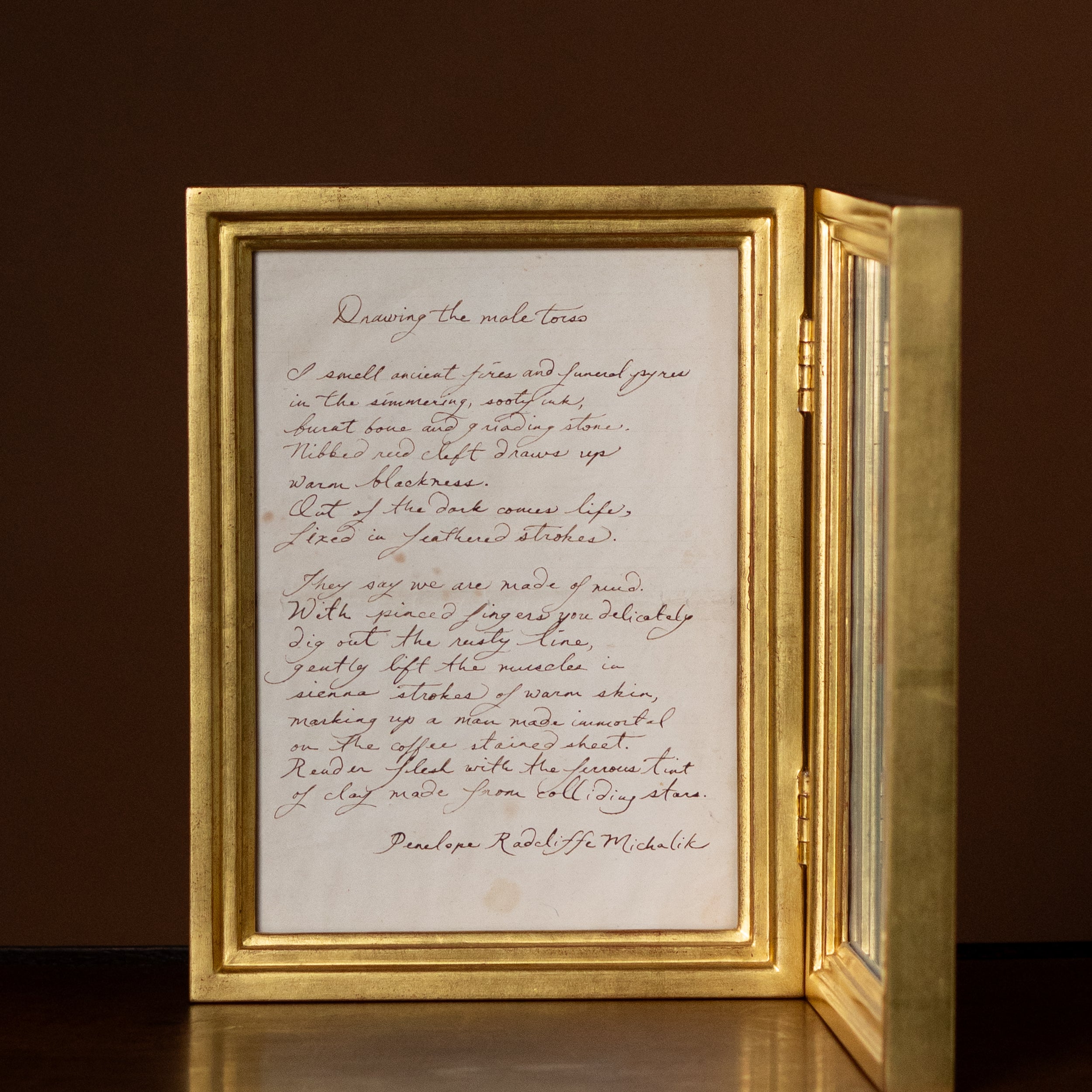 Study of a Male Torso by Jill Hooper