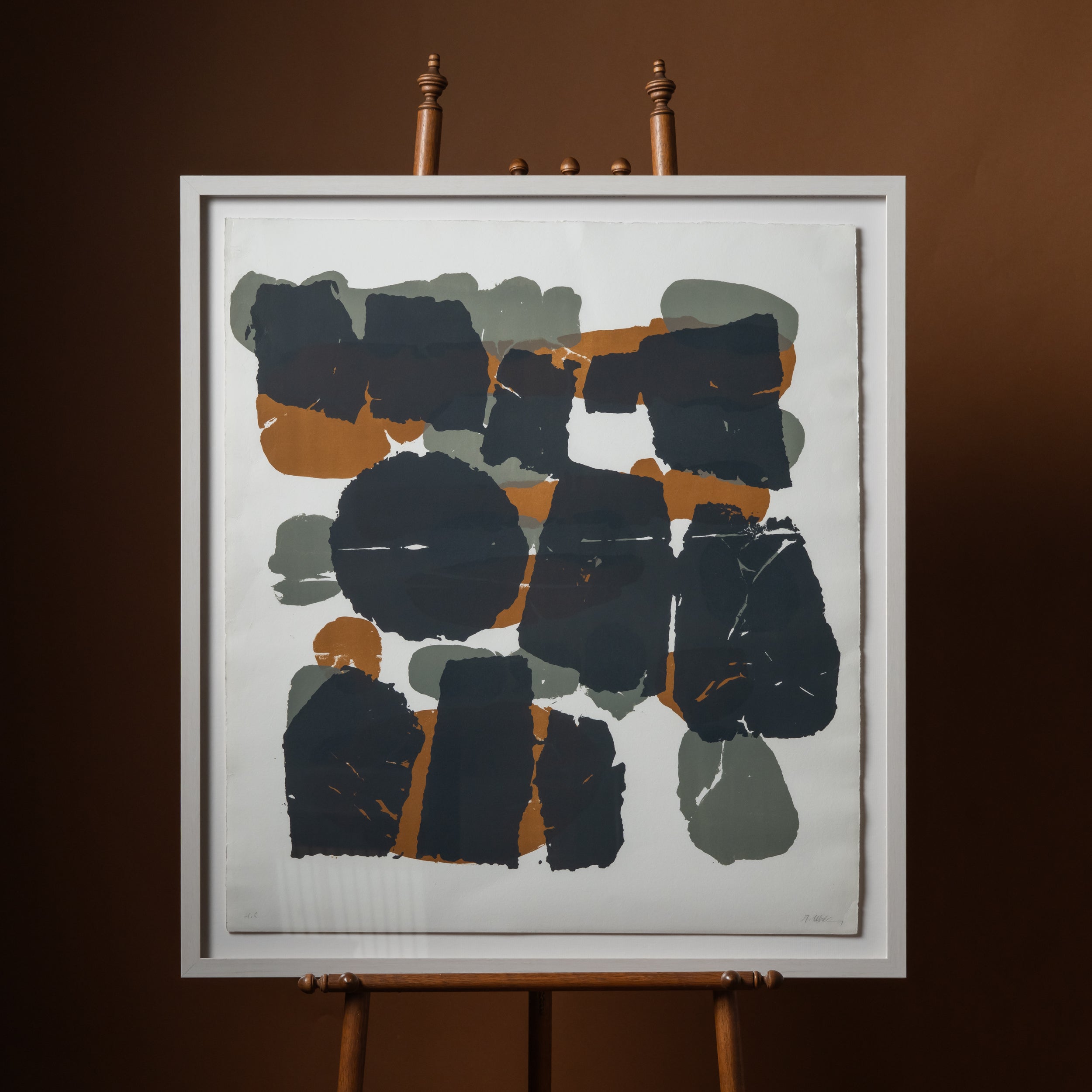 "Untitled" Framed Lithograph