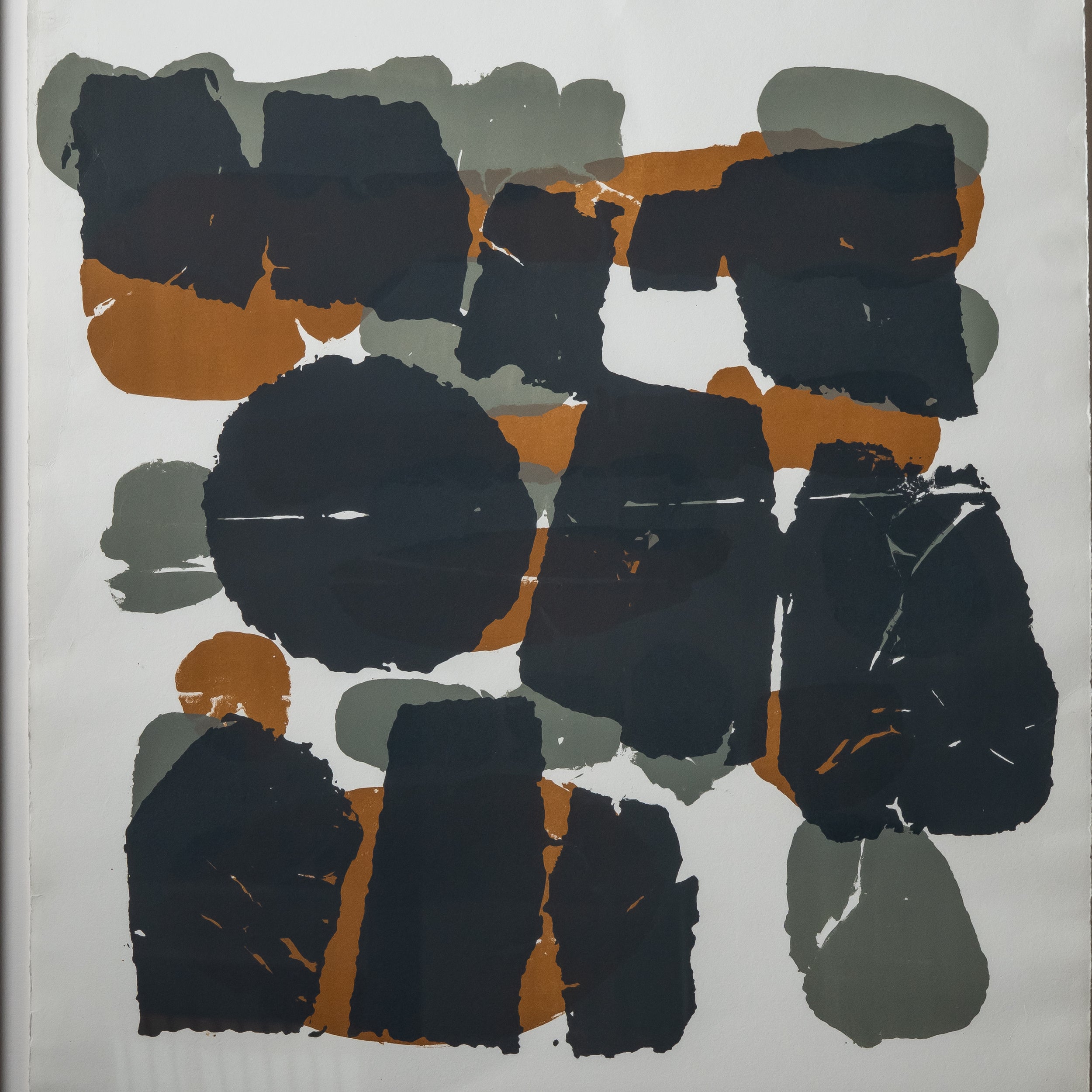 "Untitled" Framed Lithograph