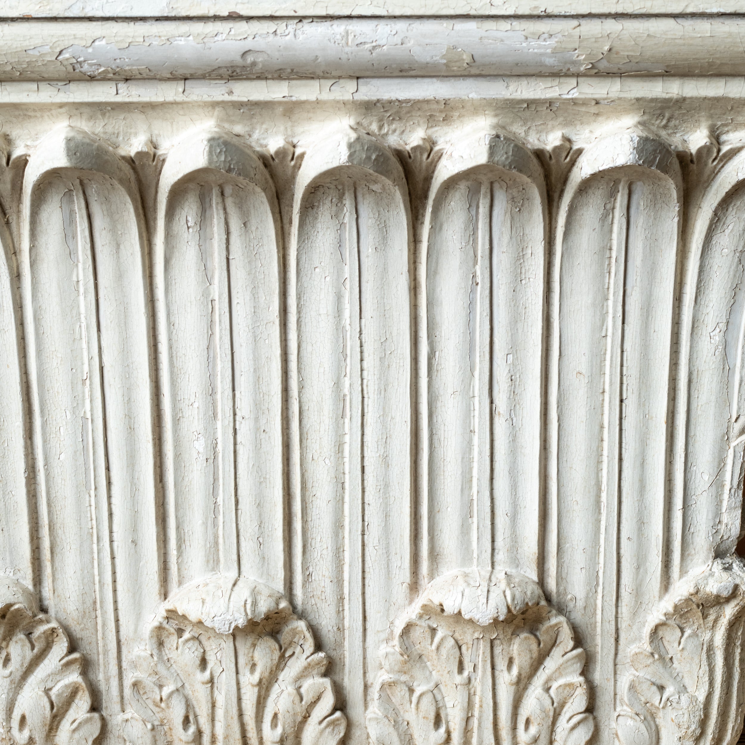 Neoclassical Corinthian Capital Fragment