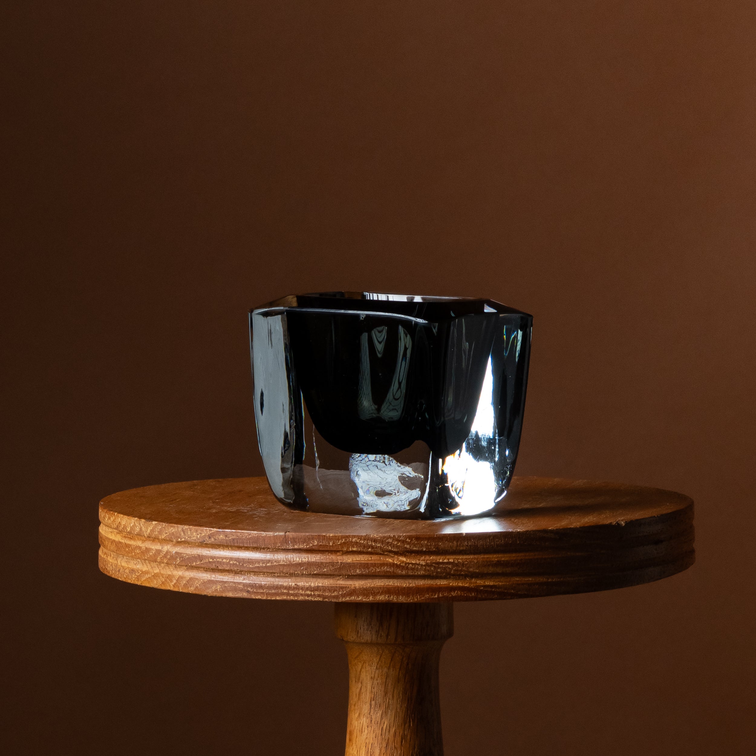 Strömberg Swedish Sommerso Glass Ashtray