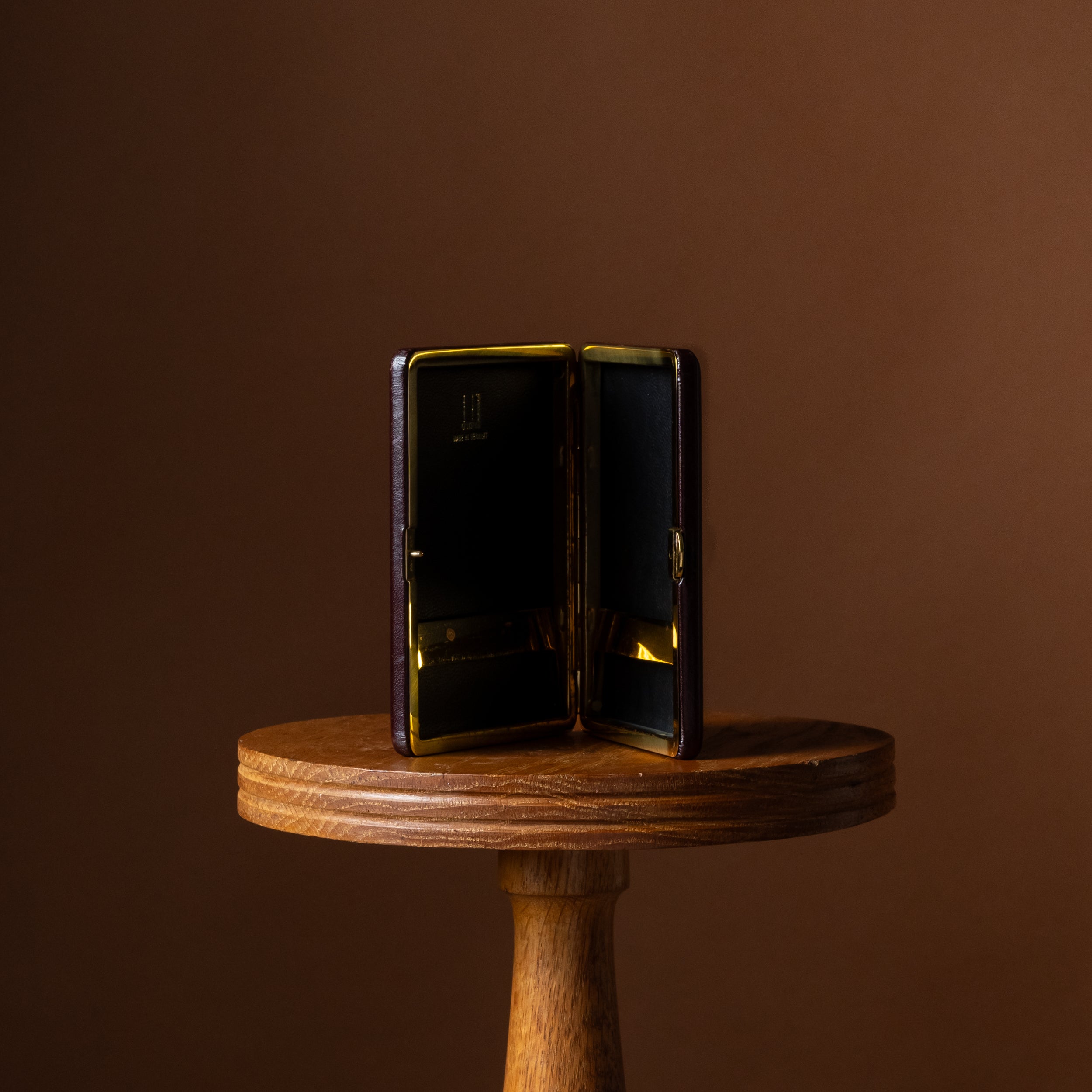 Oxblood Dunhill Leather Cigarette Case