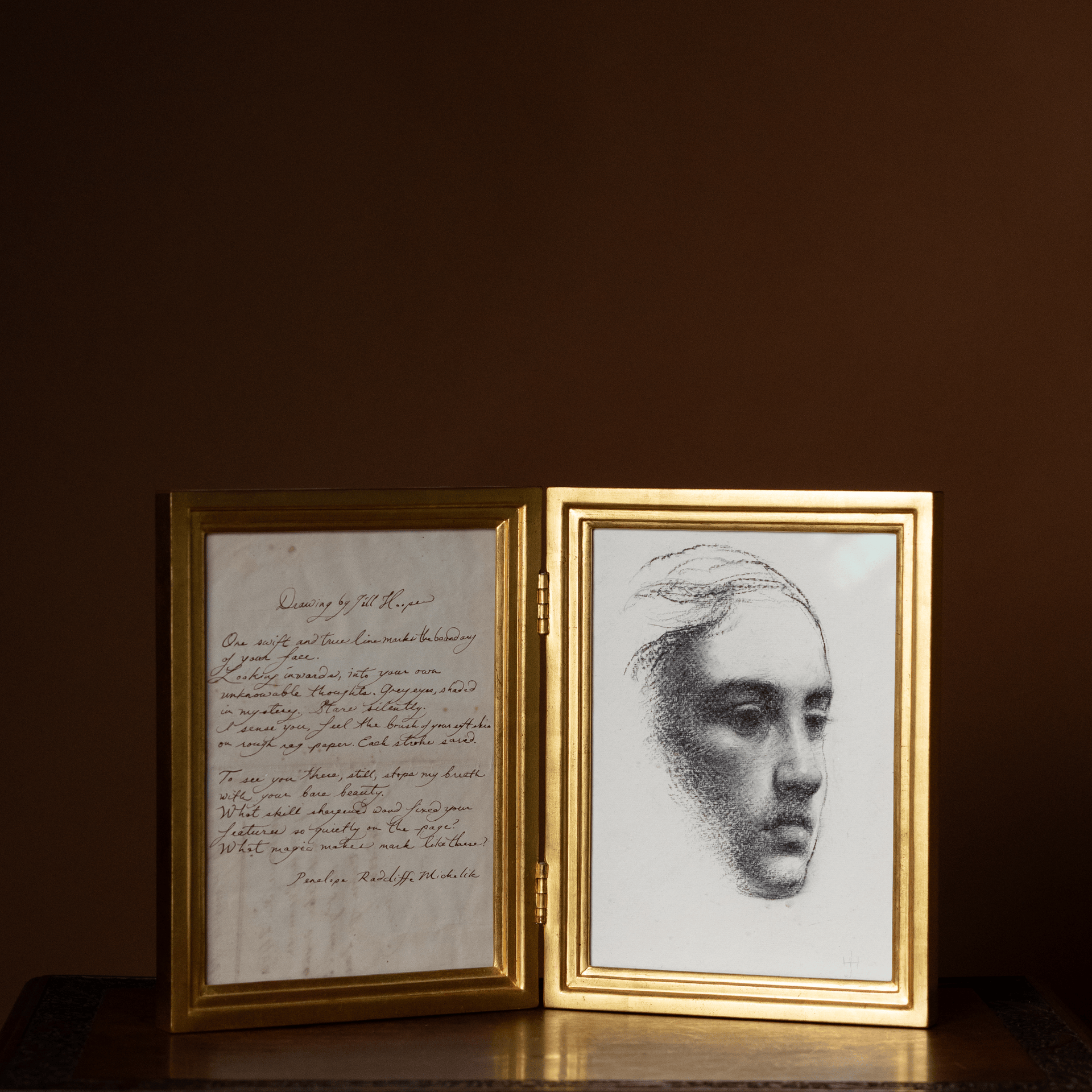 Portrait Study of a Female by Jill Hooper