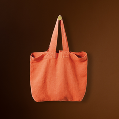 Linen Carotte Escapade Bag