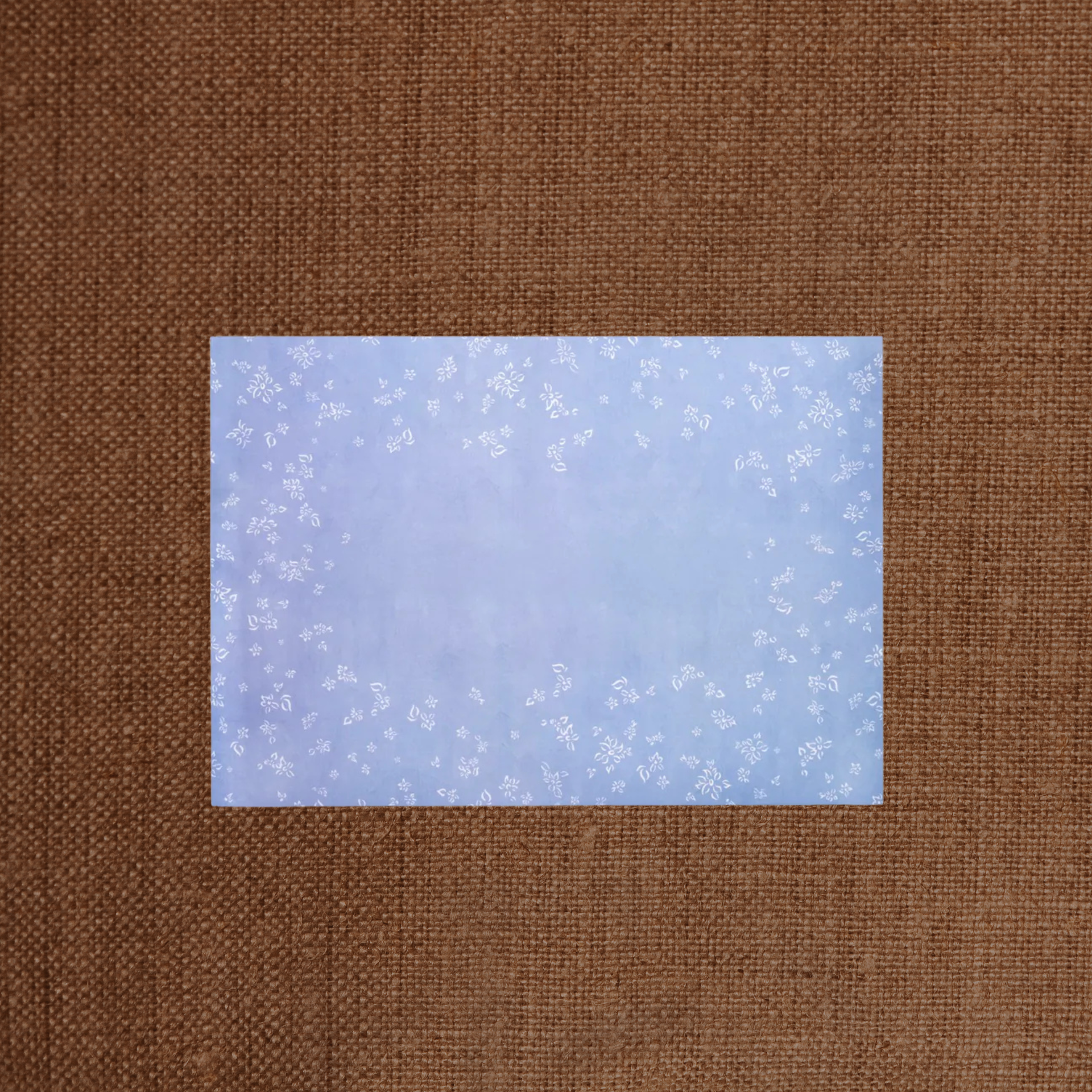 Blue English Lavendar Scented Drawer Liner