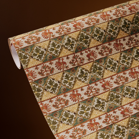 Dacha Rust Gift Wrap