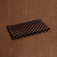 Beppu Bath Mat, Tabac & Noir