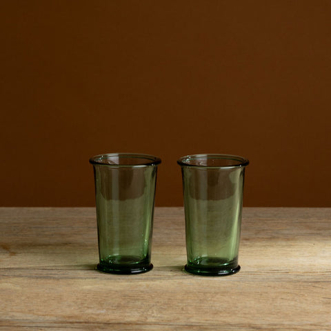 Green Ring Highball, Ring, Set of 2