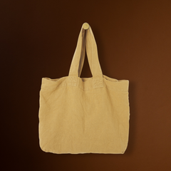 Linen Oignon Escapade Bag