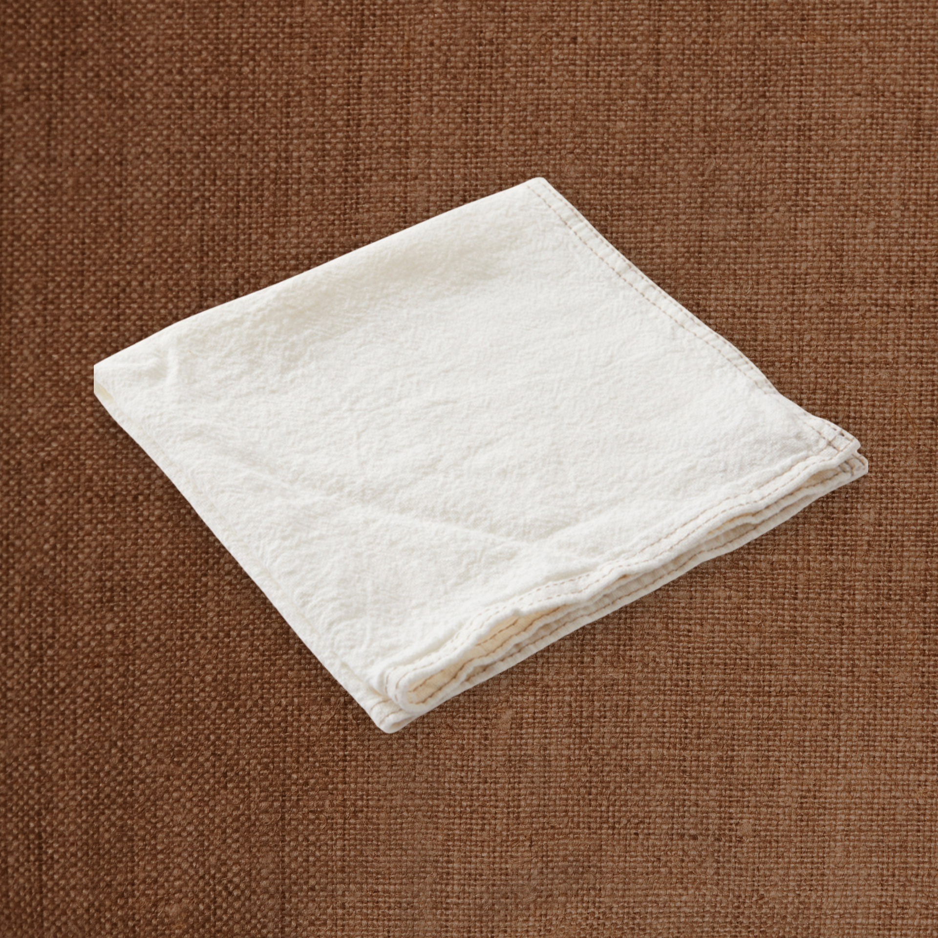 Empreinte Blanc Linen Napkin