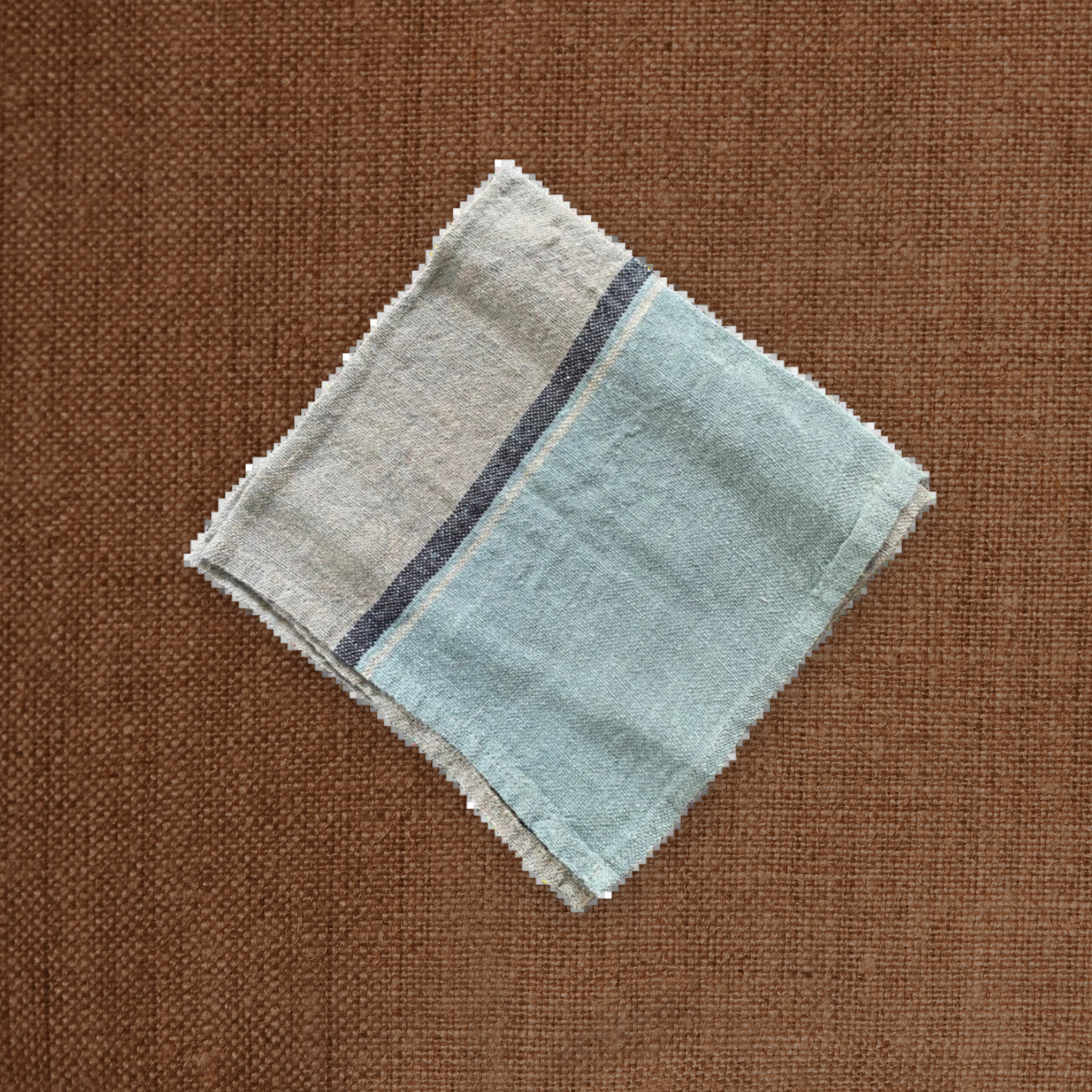 Dublin Vert de Gris Linen Napkin