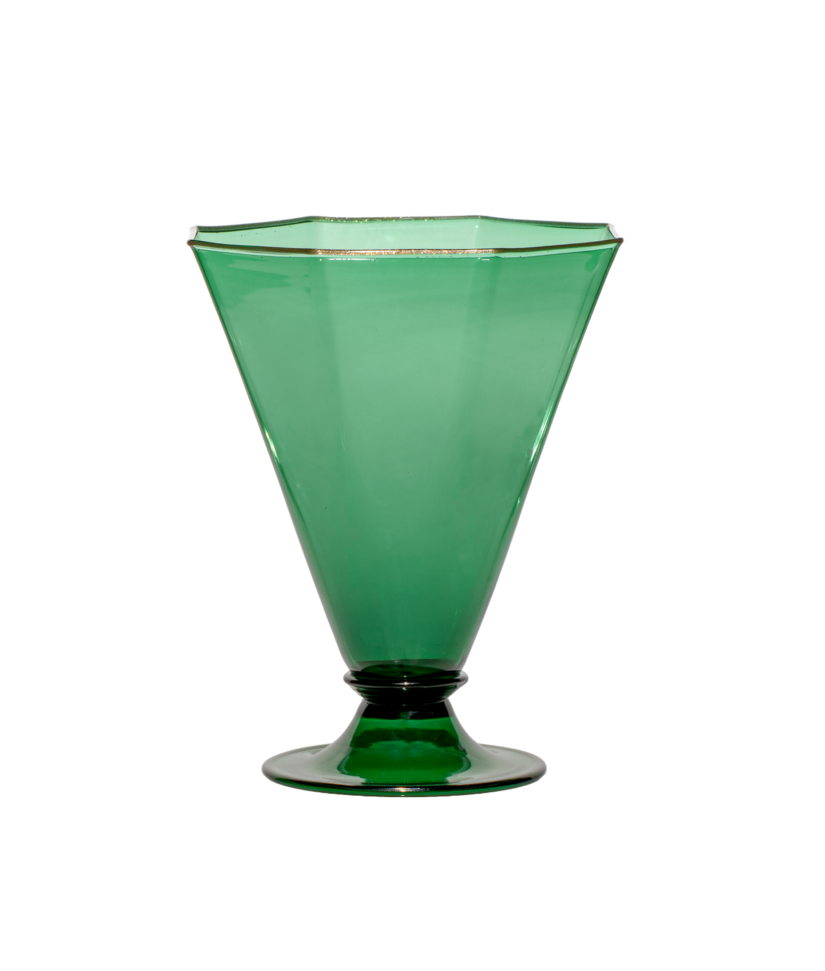 Mina Green Water Glass Set of 2