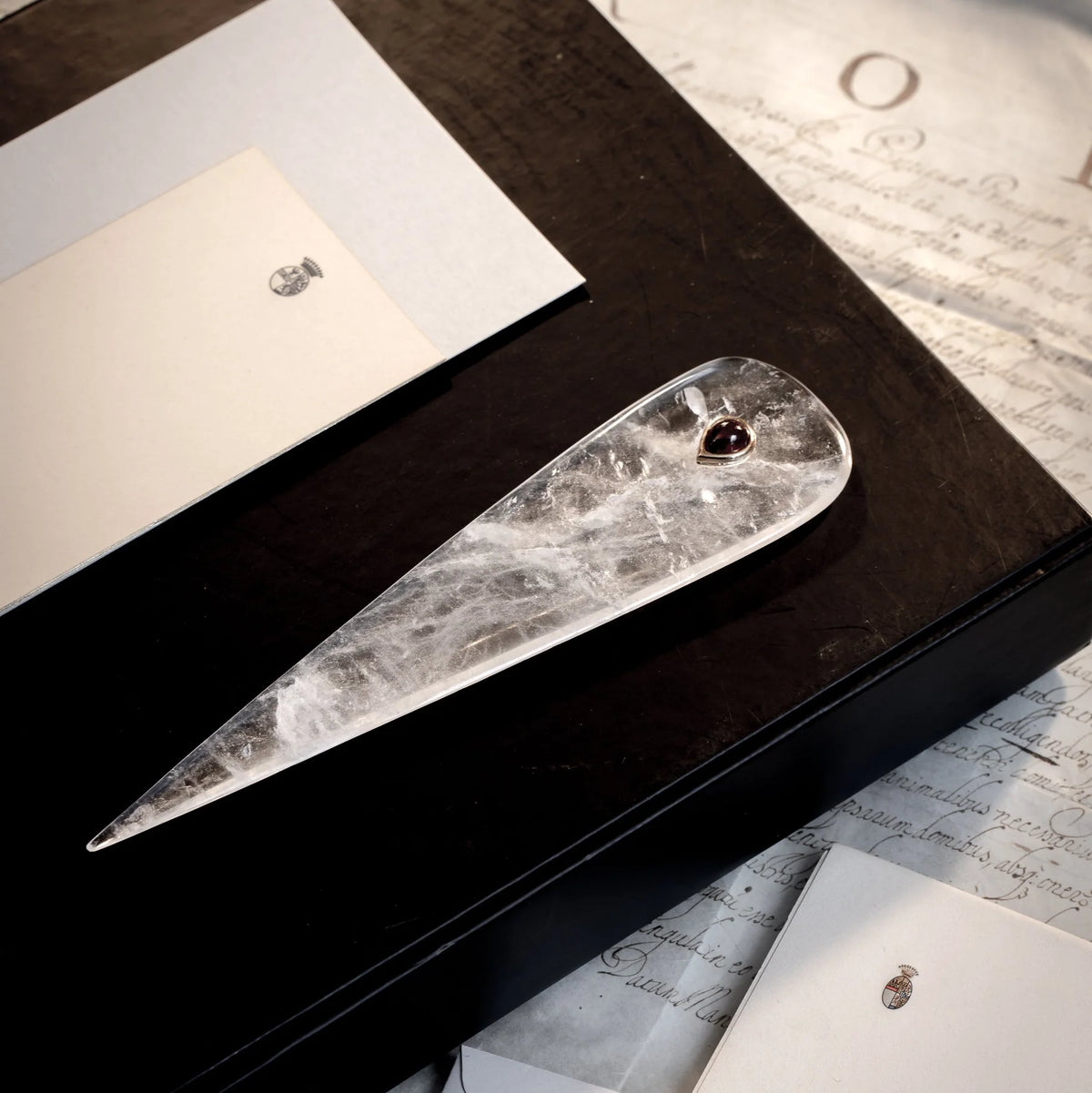 Pyotr Rock Crystal Paper Knife