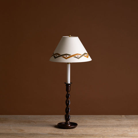 Alvaro Picardo Crown Lampshade in Middle Buff and Light Bronze