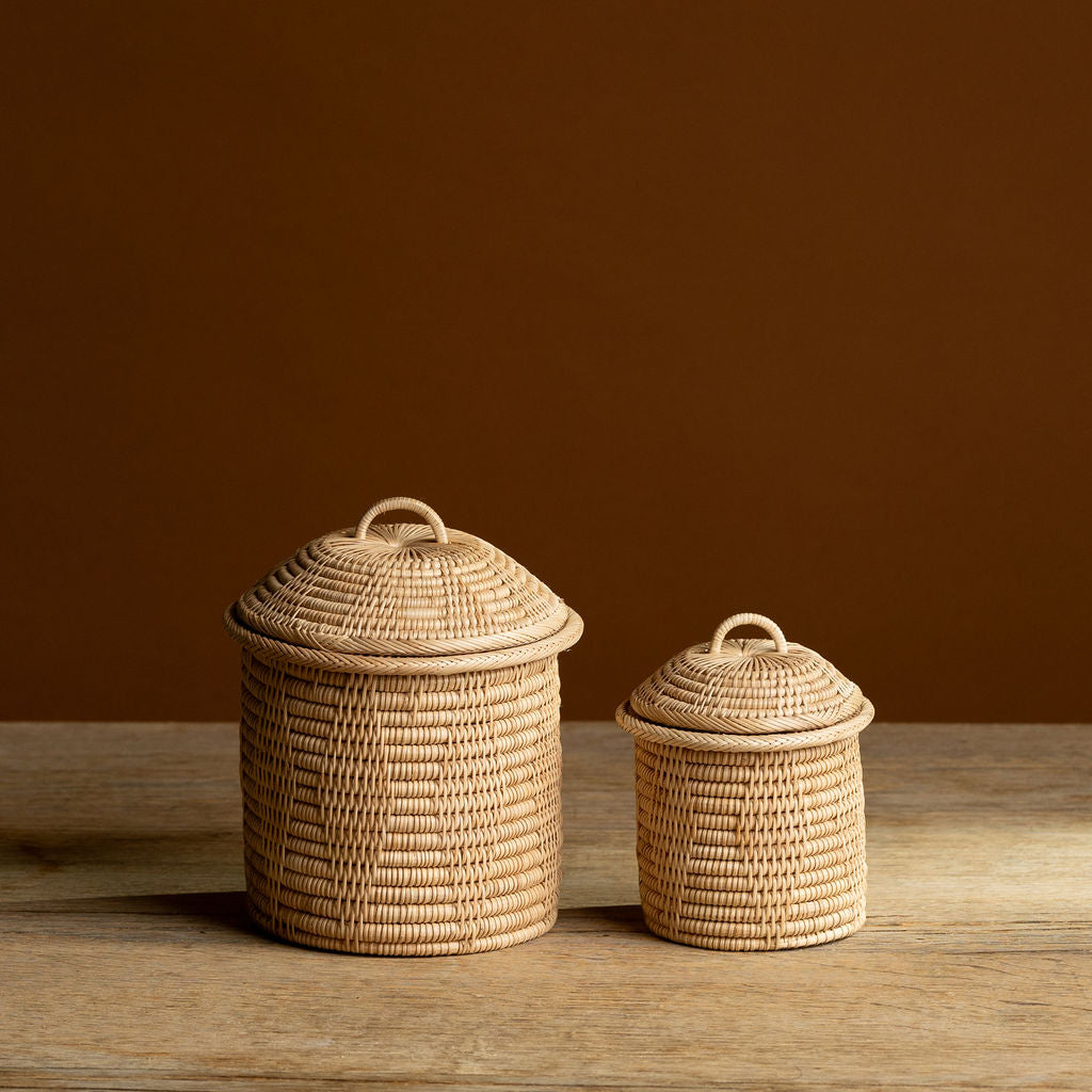 Woven Nesting Canister, Set of Two