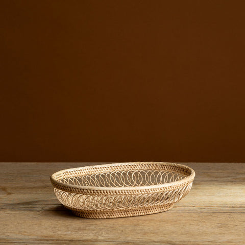 Oval Woven Tray