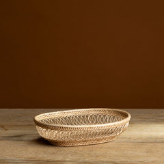 Oval Woven Tray