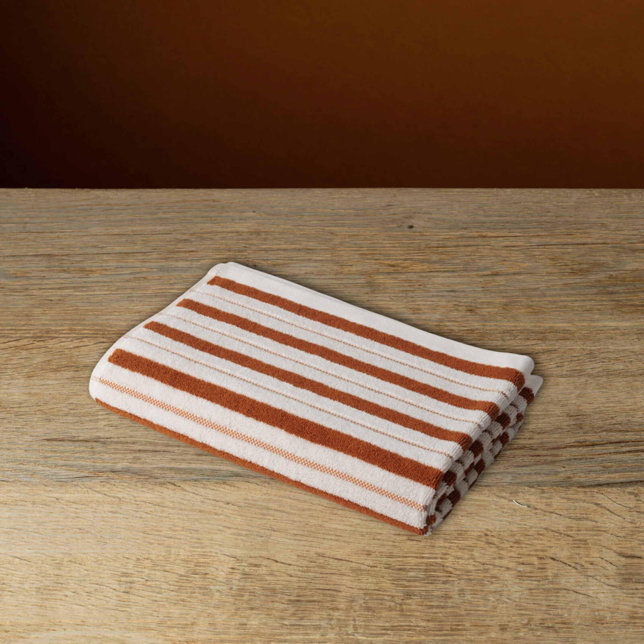 Franklin Bath Towel, Fuyu & Chalk
