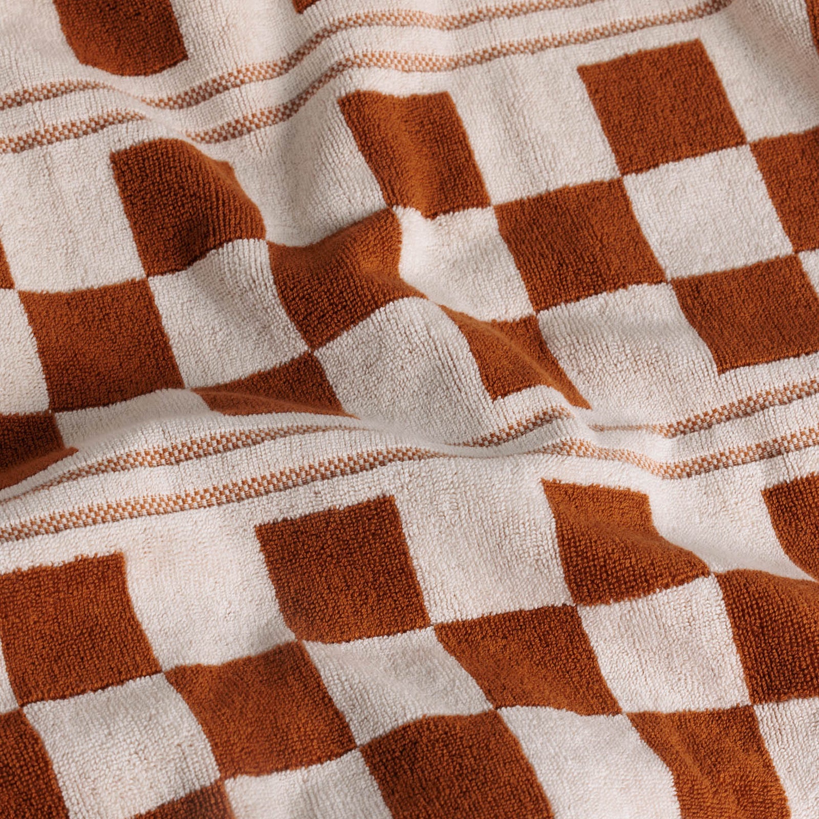 Busby Pool Towel, Fuyu & Chalk