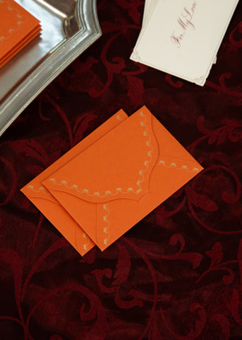 Orange Fimmini Notecard & Envelope (Set of 8)