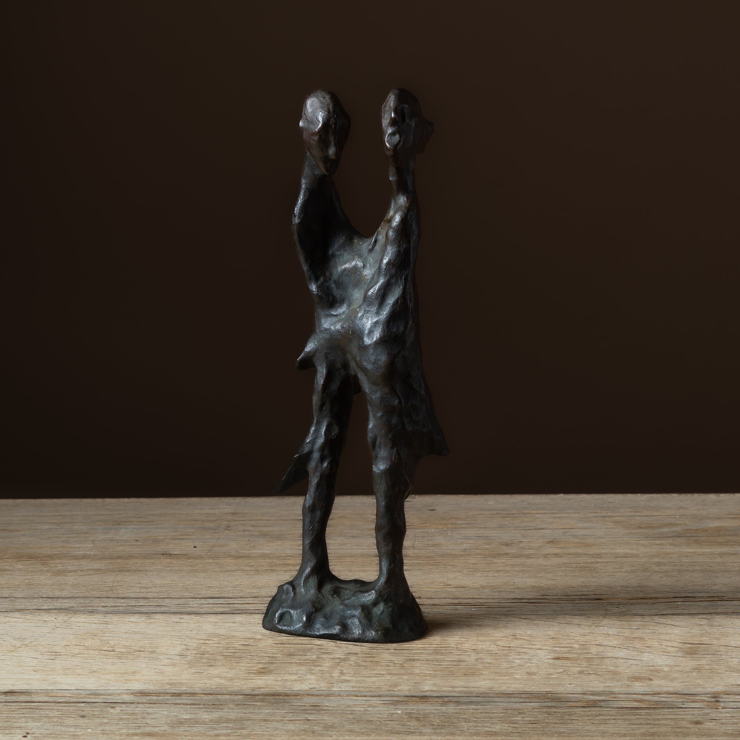 Bronze Sculpture of Two Figures