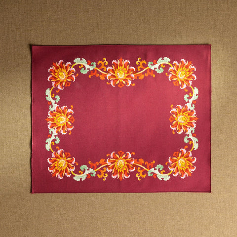 Fiori Oriente Burgundy Placemat