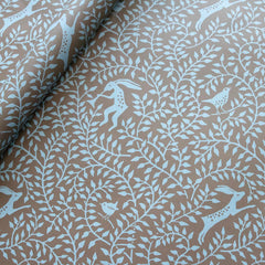 Patterned Paper Dancing Hare Bronze