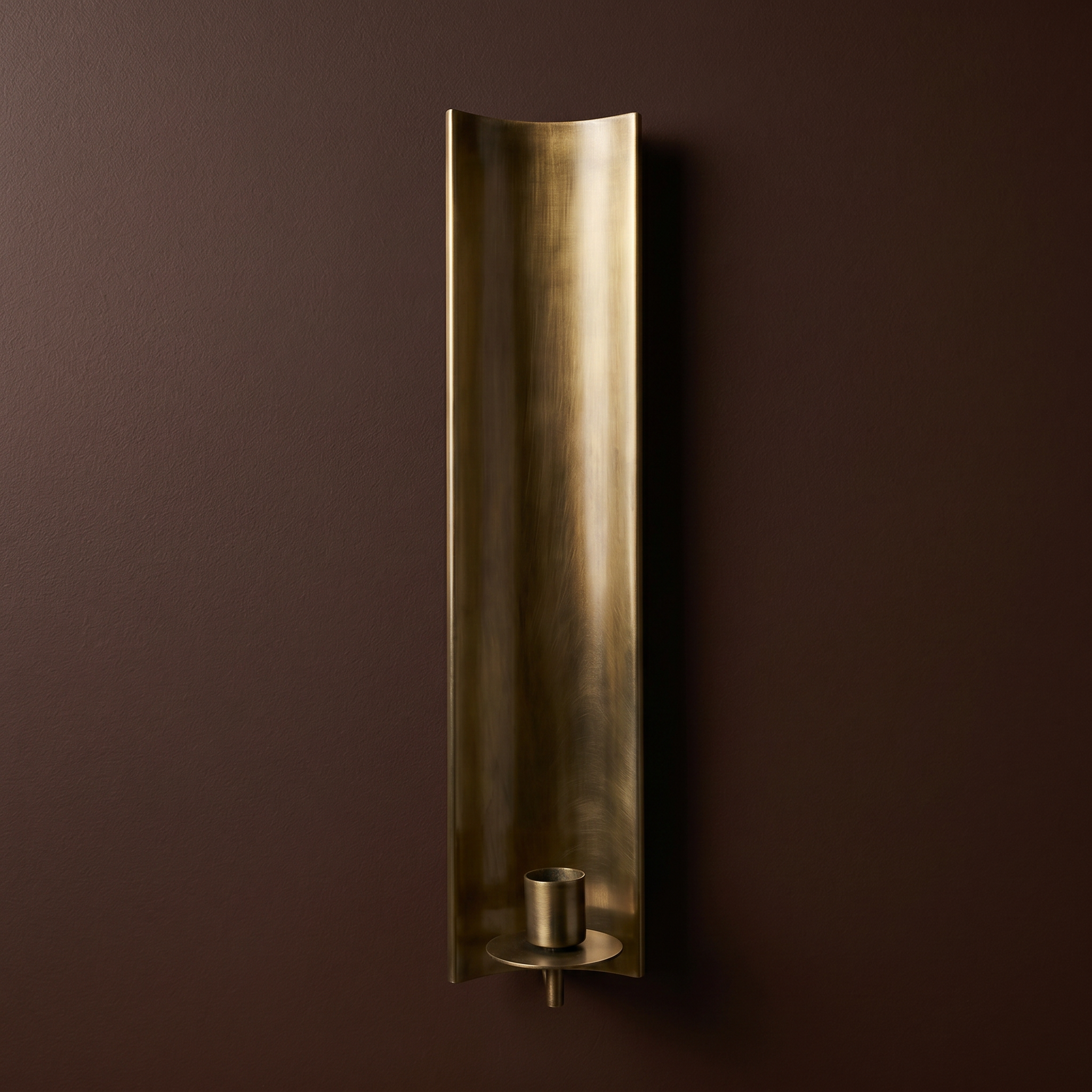 Channel Candle Wall Sconce