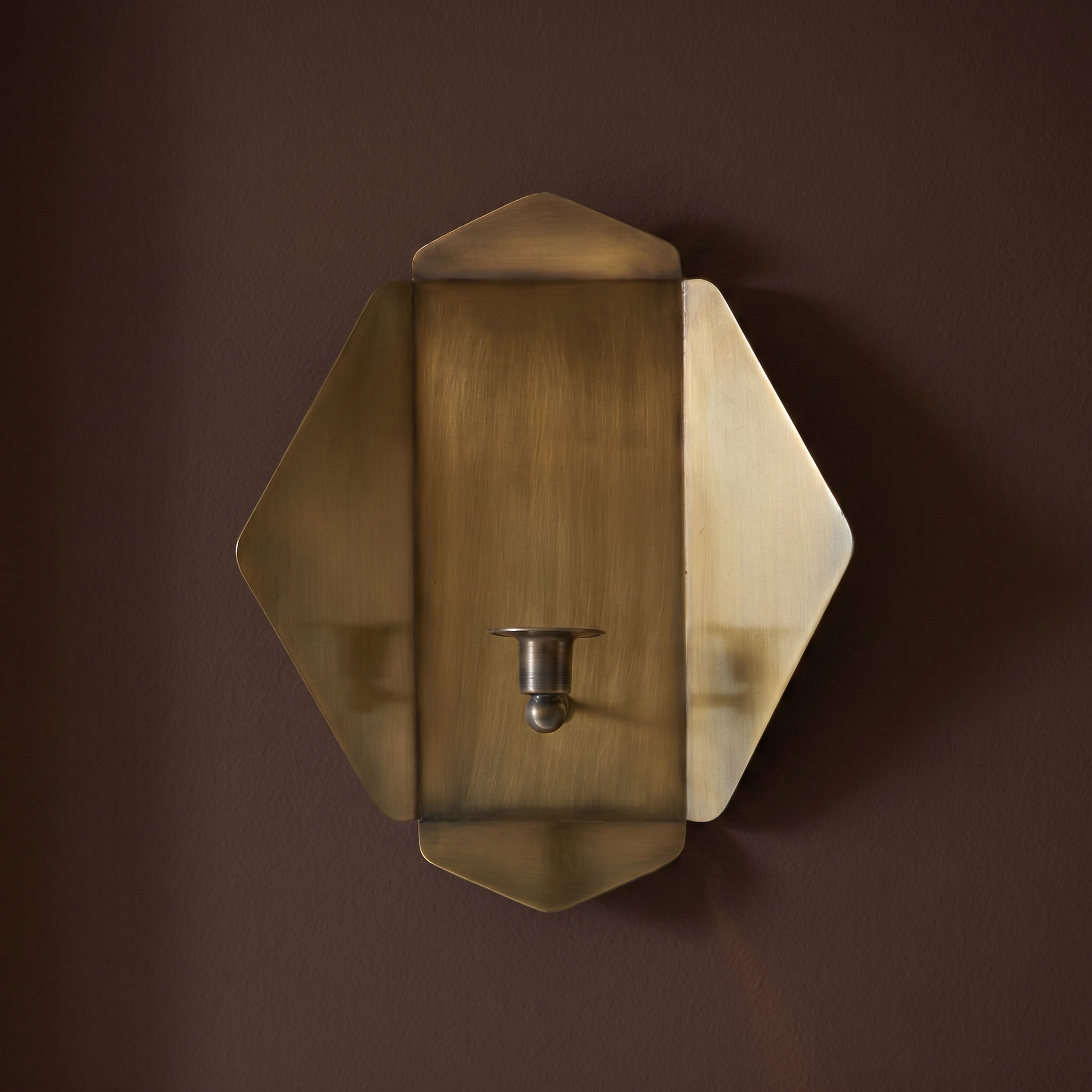 Quatrefold Candle Wall Sconce