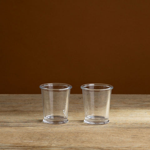 Clear Ring Double Old Fashioned, Set of 2