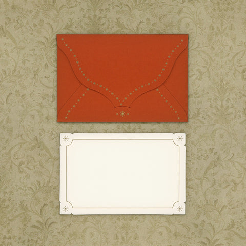 Orange Fimmini Notecard & Envelope (Set of 8)