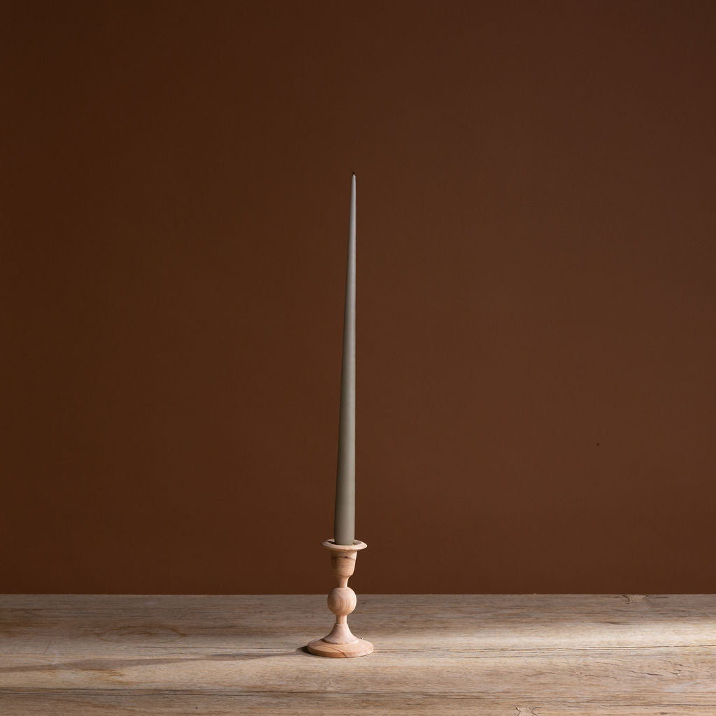 No. 6 Natural Georgian Candlestick