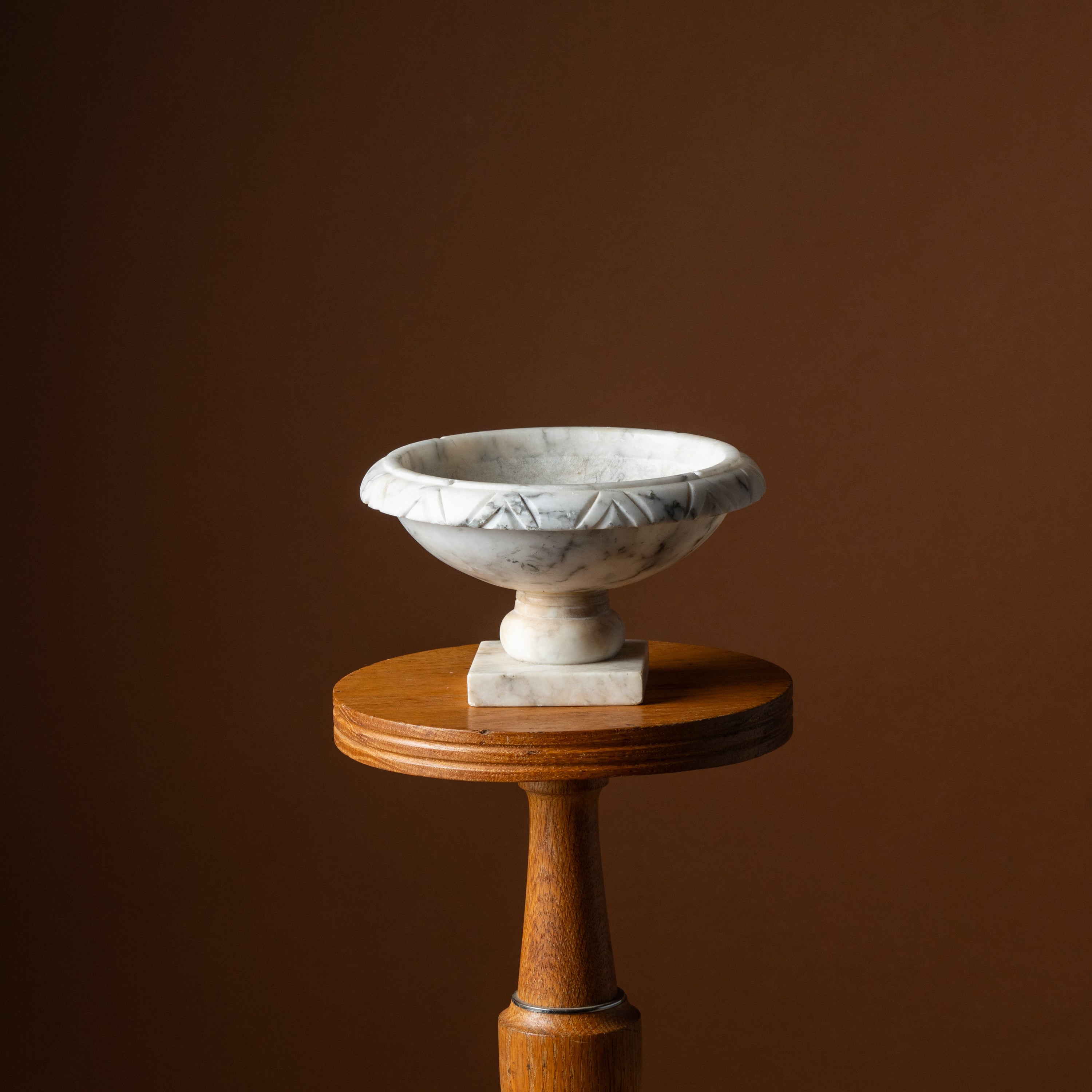 Italian Alabaster Vase 6"