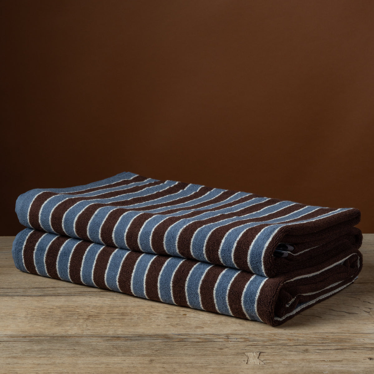 Helena Pool Towel in Blue Clay