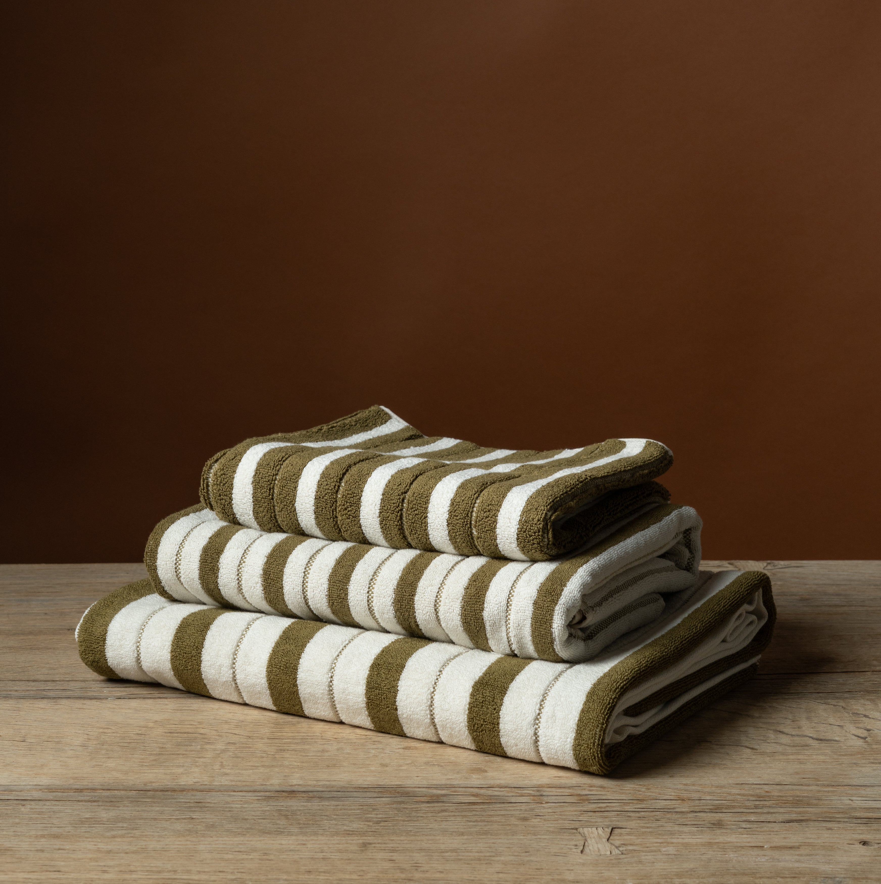 Echo Bath Mat in Caper & Chalk