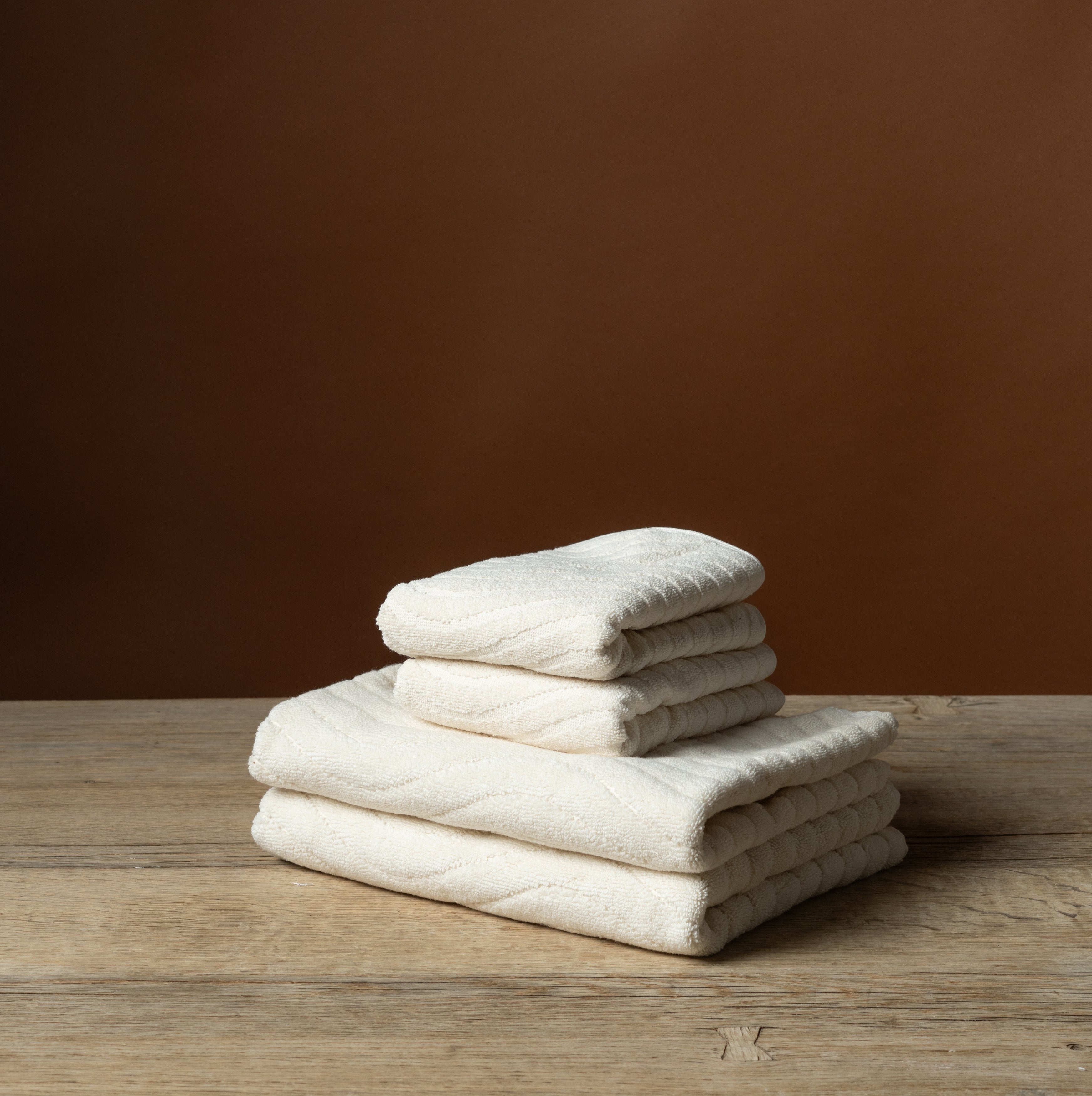 St. Clair Bath Towel in Ivory
