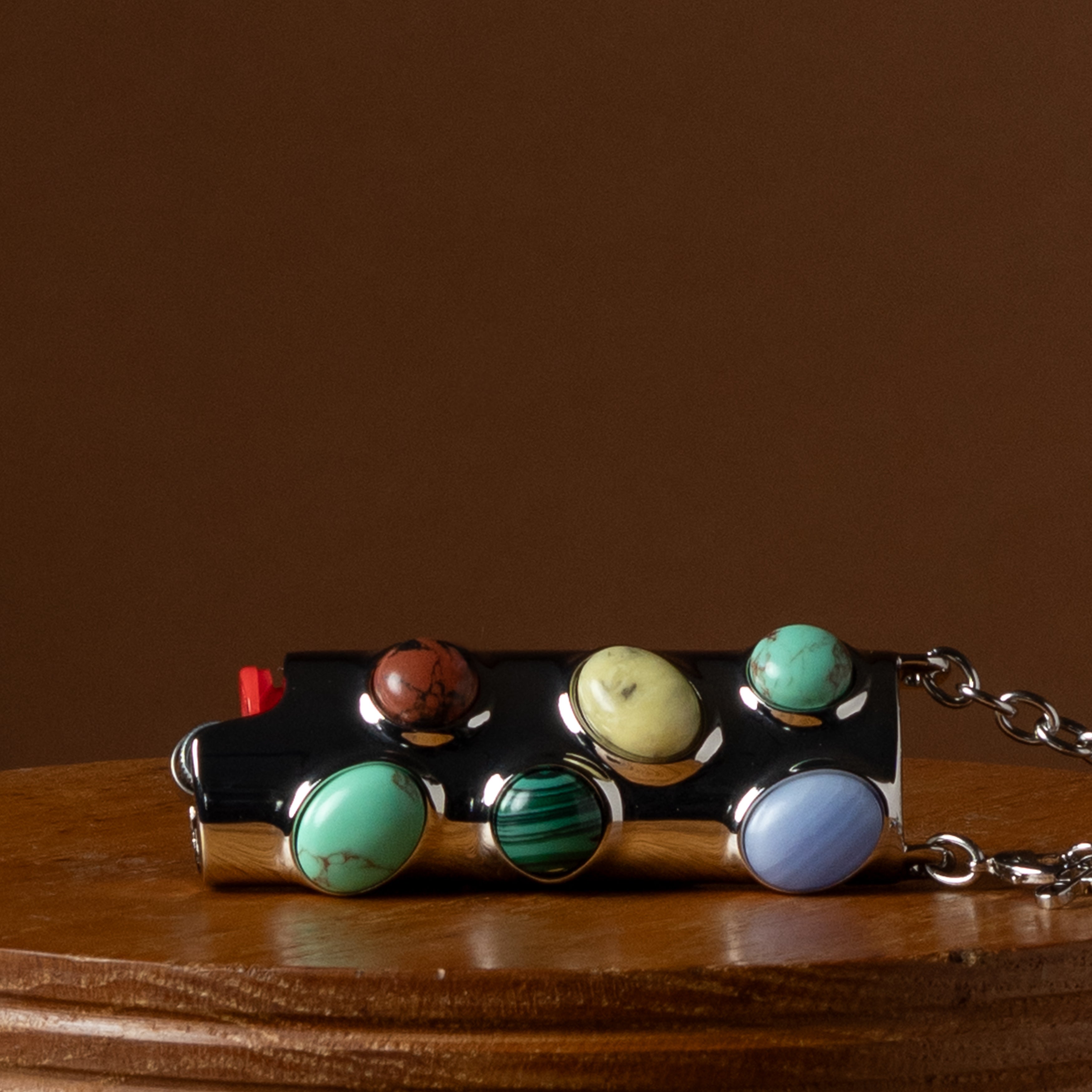 Turquoise Crossbody Lighter Case
