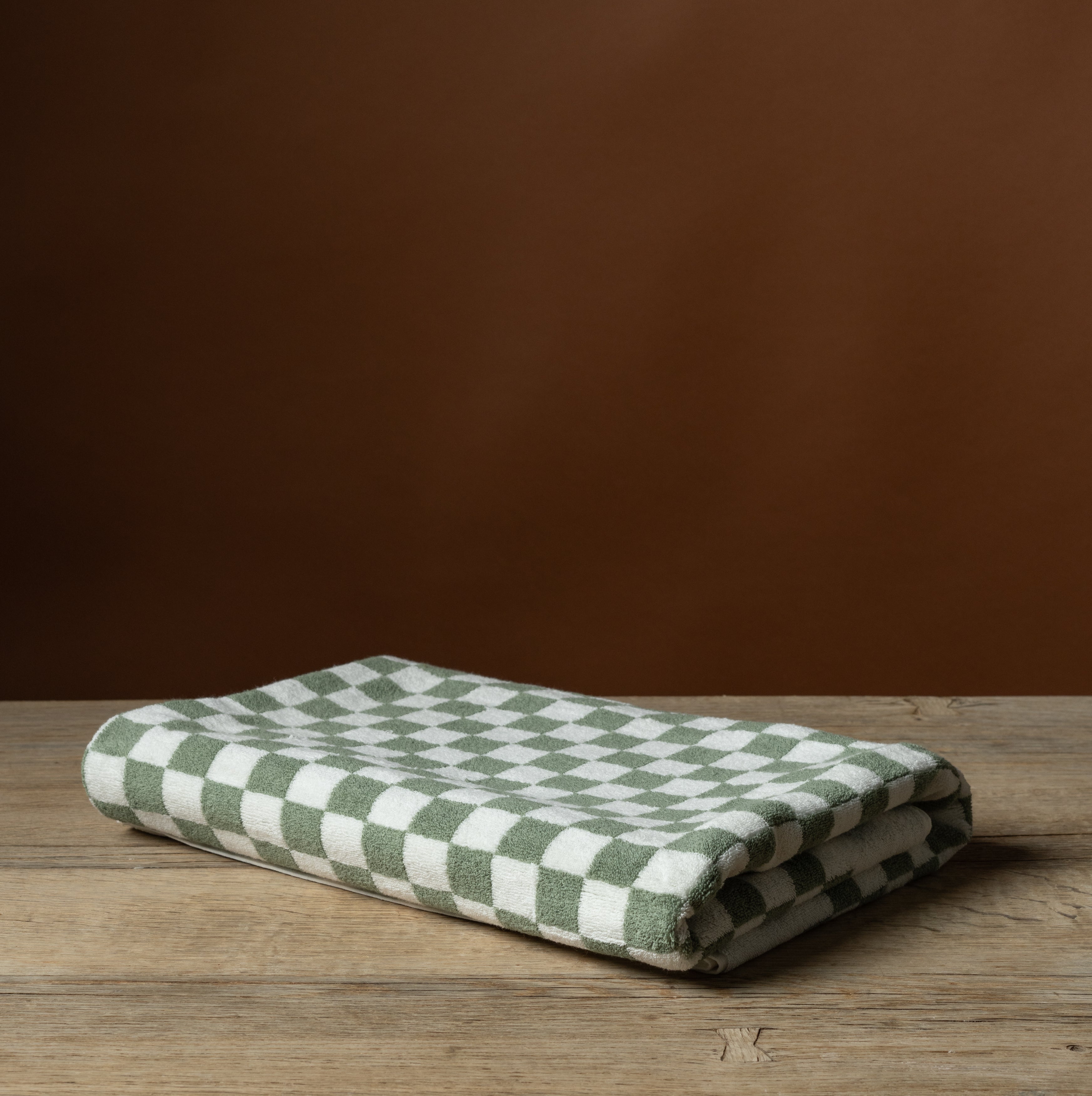 Beppu Bath Mat in Sage & Chalk