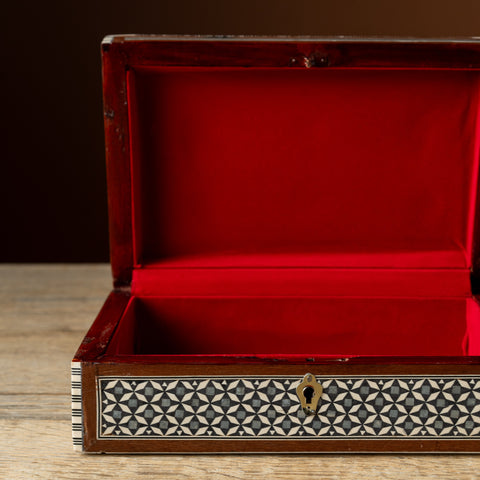 Syrian Inlaid Wood Box