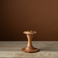 Beechwood Nouvelle Short Pillar Candlestick