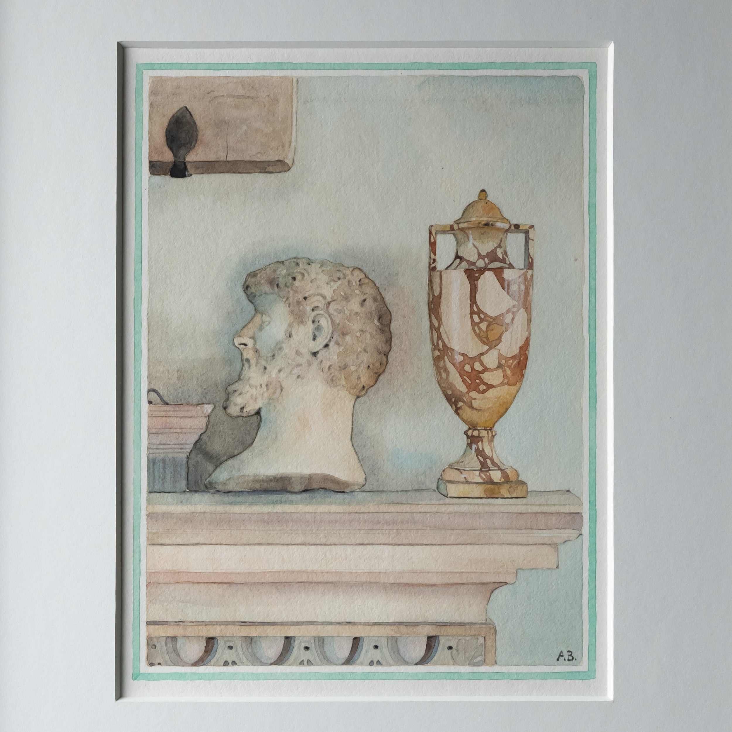 A Collector's Mantelpiece by Aldous Bertram