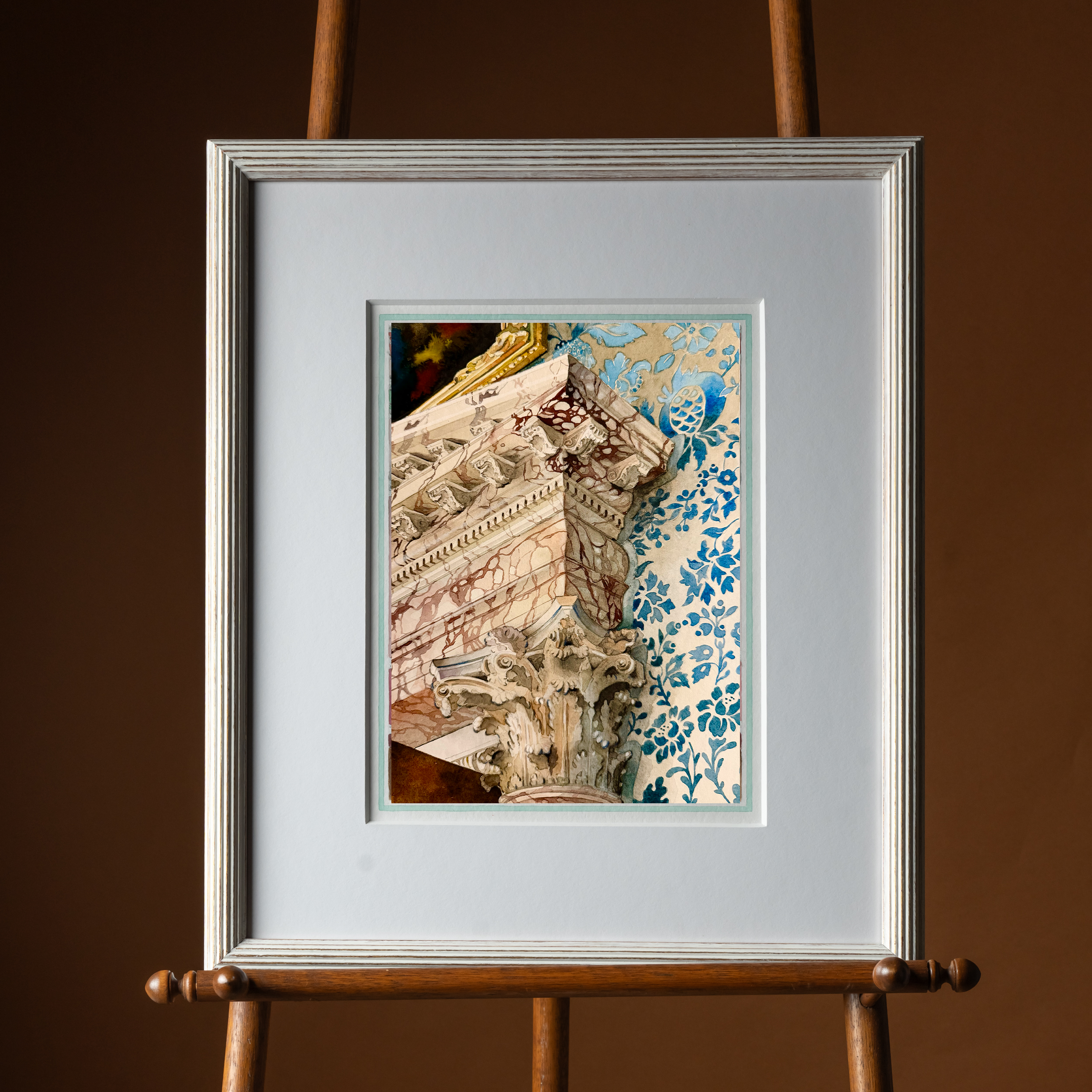 Doorcase at Kedleston Hall by Aldous Bertram