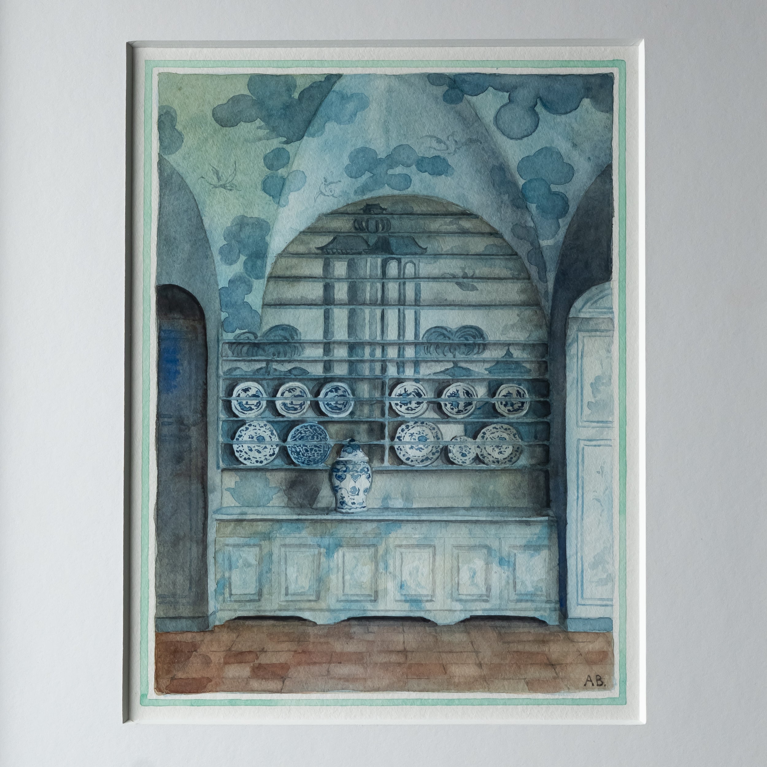 Kitchen at Tureholm Castle by Aldous Bertram