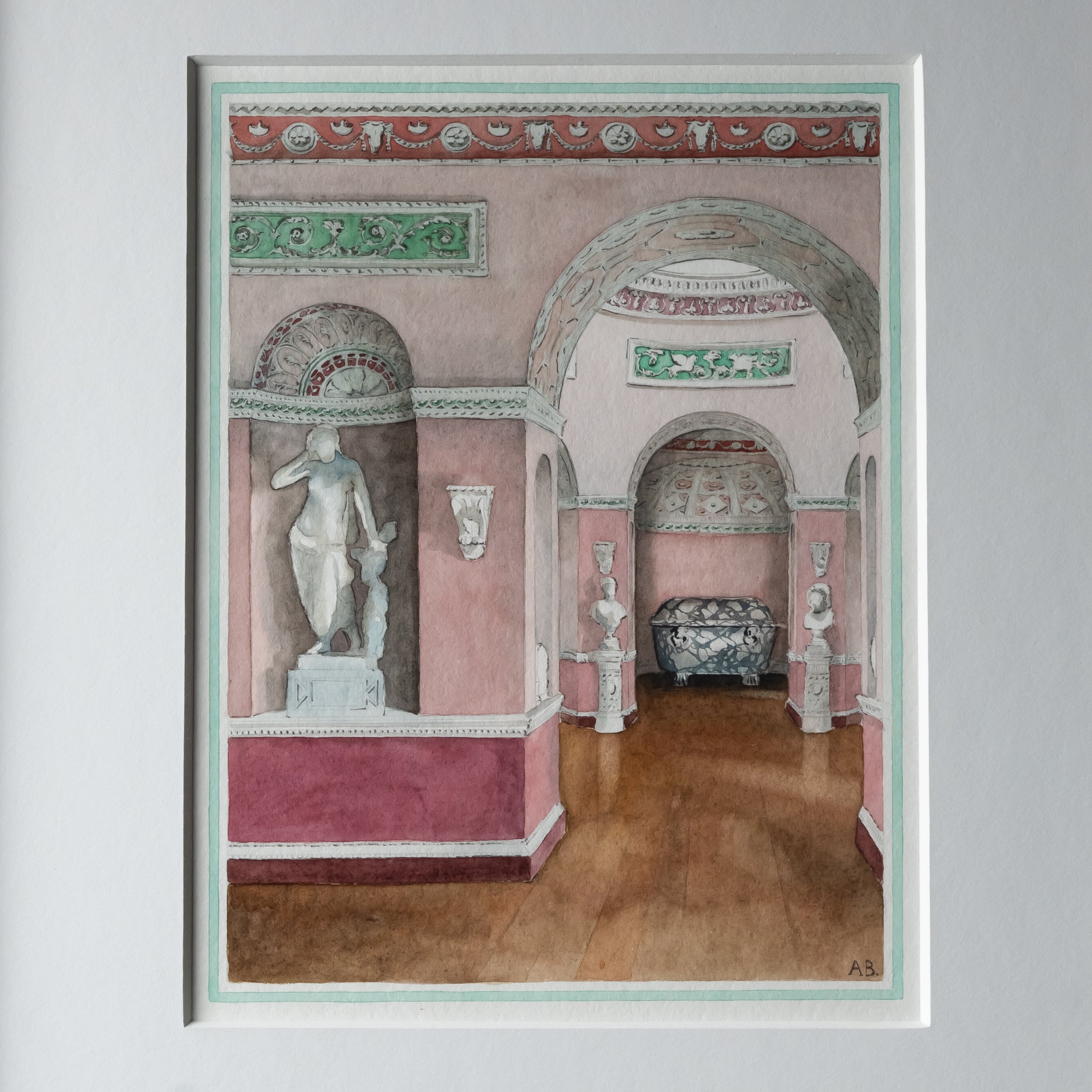 Newby Hall Statue Gallery by Aldous Bertram