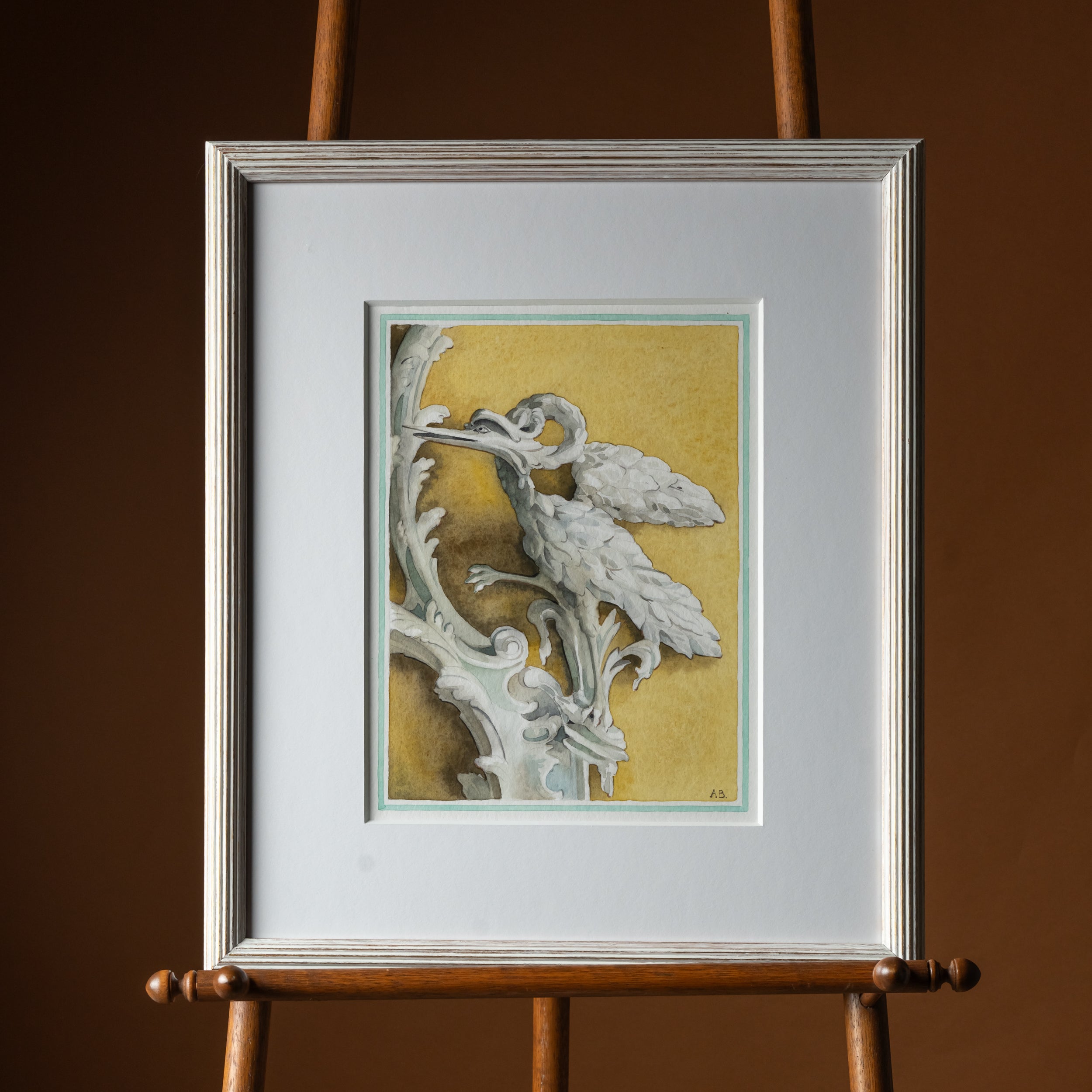 Plaster Bird at Claydon House by Aldous Bertram