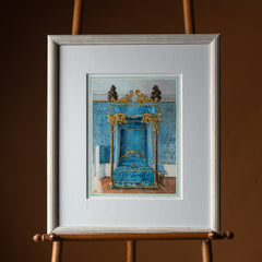 State Bed at Keddleston Hall by Aldous Bertram